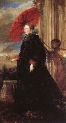 Anthony Van Dyck Marchese Elena Grimaldi oil on canvas